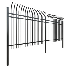 Haiao Fencing Bent Top Iron Fence